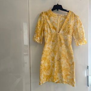 Michael kors yellow dress